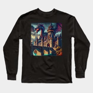 Castle and dragons Long Sleeve T-Shirt